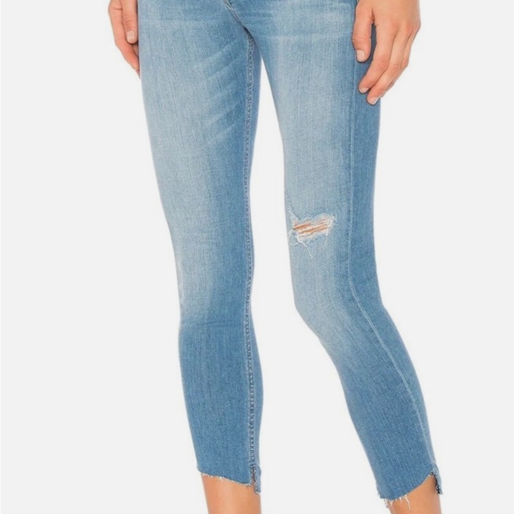 Rag & Bone Light Blue Cropped Jeans